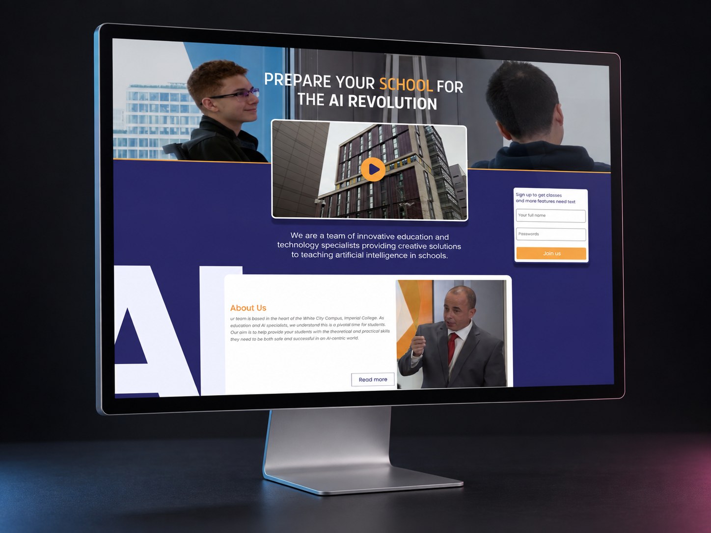 Website, mission and programme