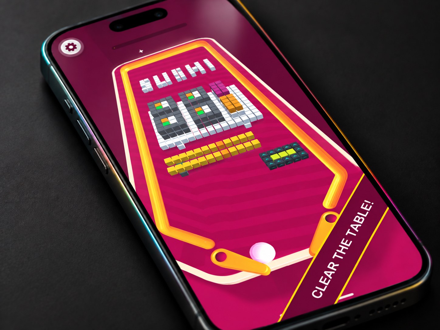 Sushi Pinball, clear the table